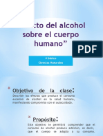 El Alcohol en El Organismo