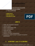 Obesity Management: UNIQUE PAPER CODE: 12555261