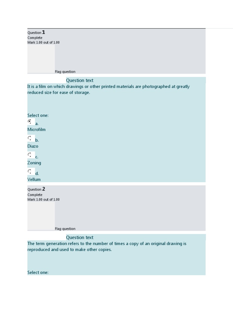 Drafting Answer Key PDF | PDF | Computer Aided Design