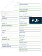 Vocabulario Aeroporto 2