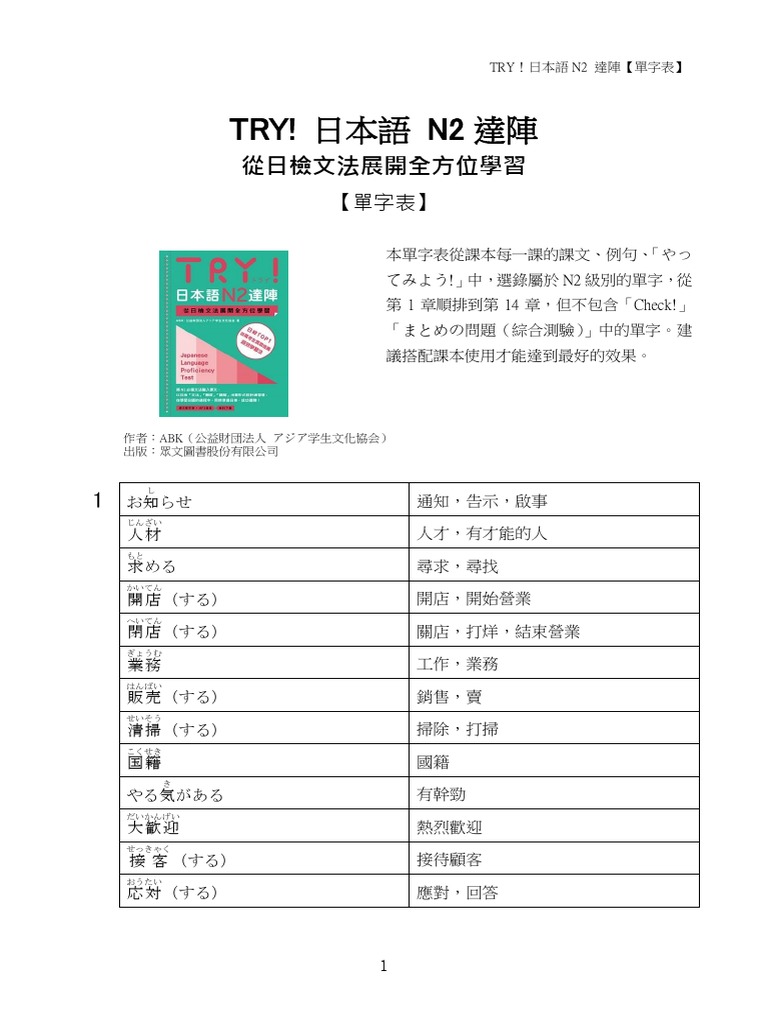 Try N2 Pdf
