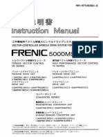 Instruction Manual For Frenic 5000MS5 Inverter English Only