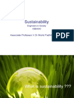 Sustainability: Associate Professor Ir DR Muhd Fadhil Nuruddin