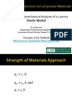 Chapter 3 Micromechanical Analysis of A Lamina: Elastic Moduli