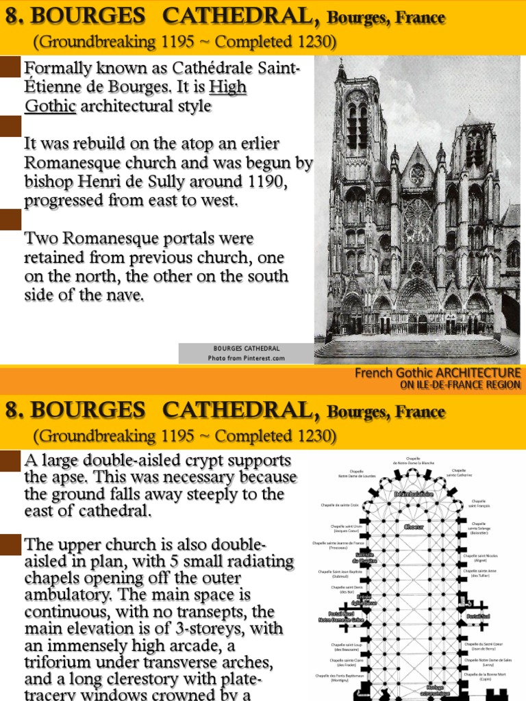 French Gothic Architecture Module 04 Pdf Gothic Architecture Style