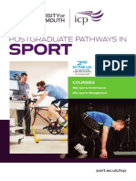 Postgraduate Sports Courses