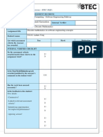 HN Computing - Unit 18 Assessment Decisions