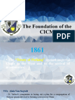 The Foundation of The Cicm