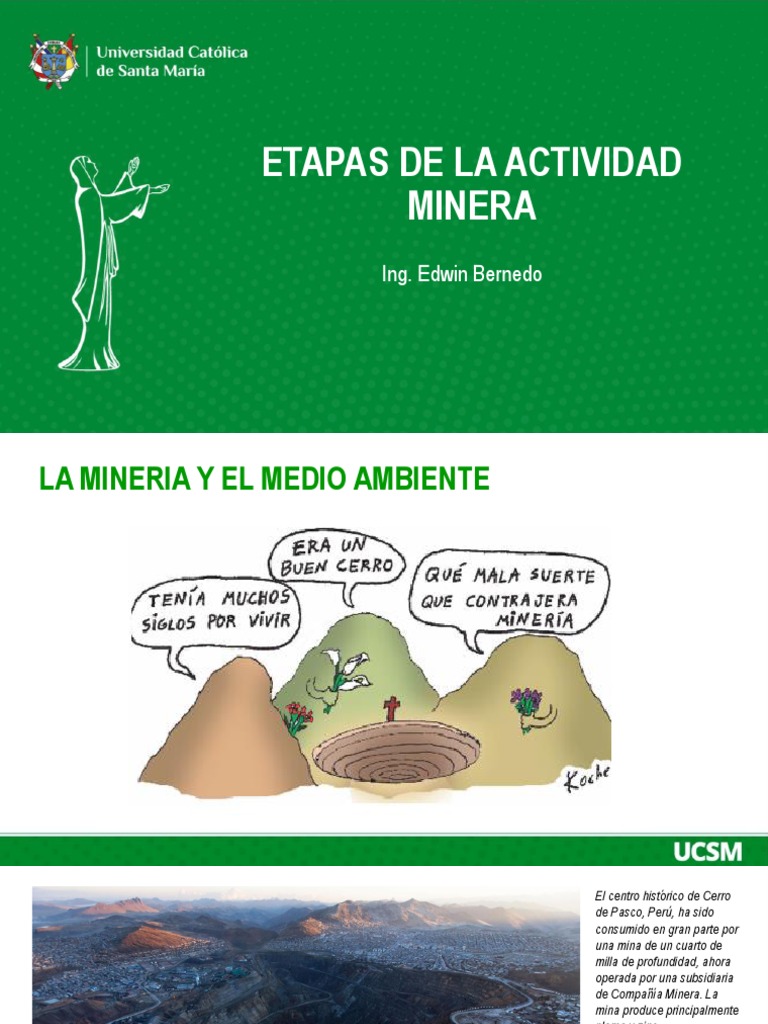 Etapas de La Actividad Minera | PDF | Minería | Prospección