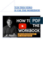 Watch This Video Before You Use The Workbook