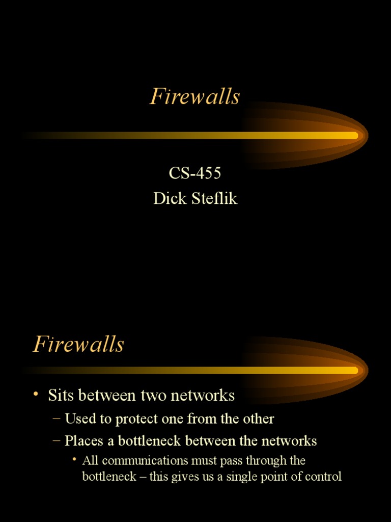 Understanding Firewall Functions and Types | PDF | Proxy Server ...