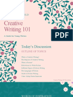 Quarkwood Gui LD of W Riters: Creative Writing 101