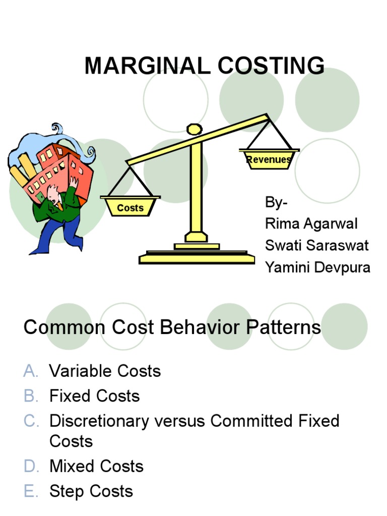 Understanding Marginal Costing Techniques | PDF | Financial Accounting ...