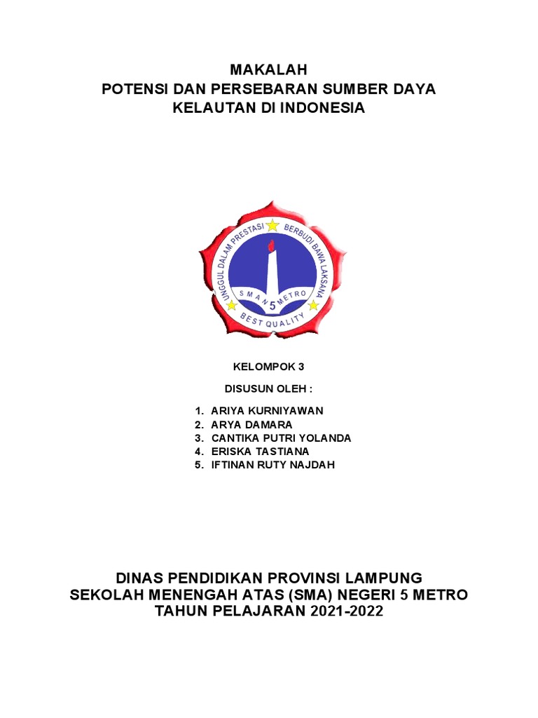 Makalah Sma 5 | PDF
