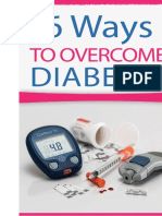 6 Ways To Overcome Diabetes