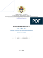 Zbirka Zadataka Iz Matematike