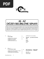 9.sinif Düzey Beli̇rleme Sinavi