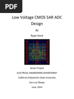 Low Voltage CMOS SAR ADC Design