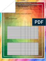 Compliance Report Per Quarter