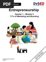 Entrep12 q1 m5 7p S of Marketing and Branding