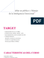 CÃ Mo Hablar en Pãºblico y Manejo de Inteligencia Emocional