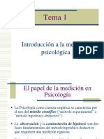 Tema 1 La Medición en Psicología 20-21