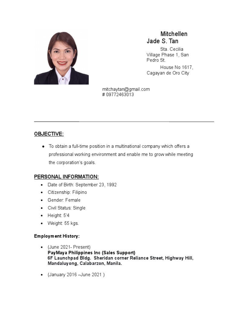 Local Guide Program Application: Jade Tan | PDF