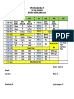 Jadwal Pelajaran Kelas 7 2021