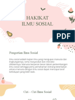 Hakikat Ilmu Sosial