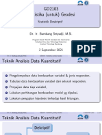 Modul 2 Bagian 3 - STATISTIKA GEODESI - 2021 BS