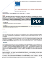 Prevalence and Its Associated Determinants of Diabetic Peripheral Neuropathy (DPN) in Individuals Having Type-2 Diabetes Mellitus in Rural South India _[PAUTHORS], Indian Journal of Community Medicine (IJCM)