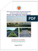 Roads and Highways Department: Schedule of Rates