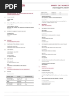 MSDS Sample and Guidelines | PDF | Safety | Occupational Safety And Health