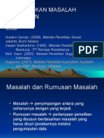 4-5 Rumusan Masalah Kuantitatif