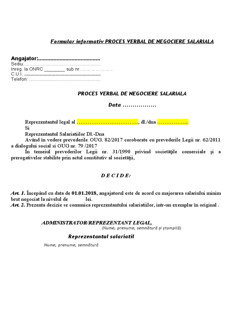 Modele Orientative Privind CCN | PDF
