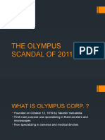 The Olympus Scandal of 2011