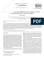 Effect of LRB Isolators and Supplemental Viscous D