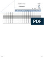 Calibration Log Form: 10330 - New Pta Complex Project