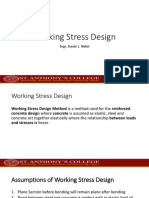Working Stress Design Topic 1.1