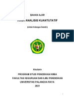 ANALISIS KUANTITATIF