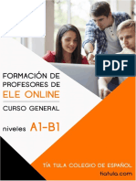 Formación de Profesores ELE A1-B1