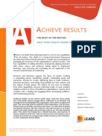 Achieveresults Executive Summary EN 2019