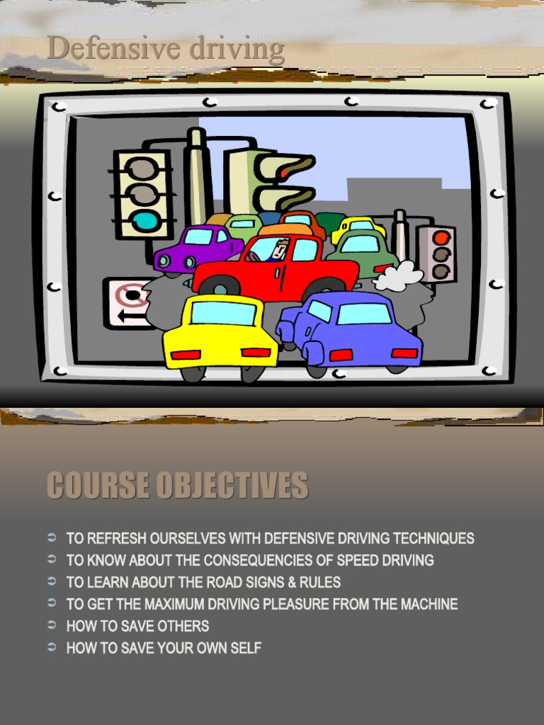 Defensive Driving Course Overview | PDF | Traffic | Car