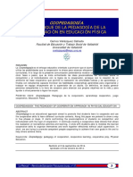 El Enfoque de La Pedagogía de La Cooperación en Educación Física