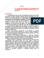 Tema 5y El Centro Específico de Ee.