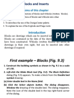 Blocks and Inserts: Aims of This Chapter