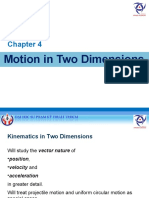 Chapter 04. Motion in Two Dimensions