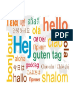 Hello European Day of Languages