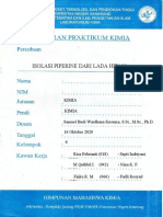 Isolasi Piperine Dari Lada Hitam