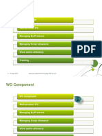 Course Content: WO Component